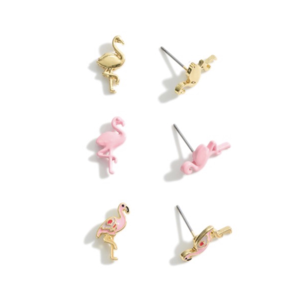 Flamingo Stud Earrings